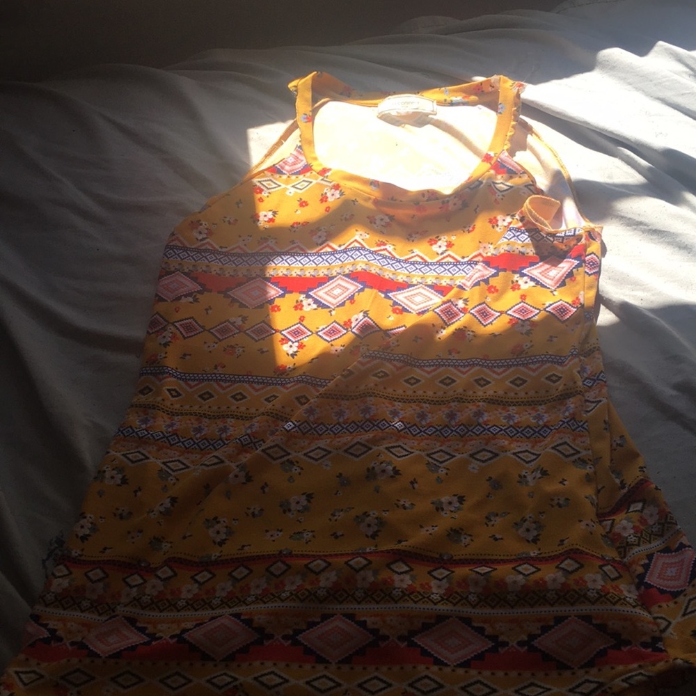Bohemian tank top.
